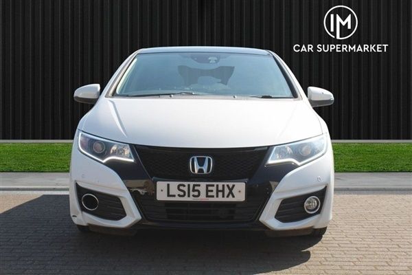 White Used 2015 Honda Civic SR Hatchback | £9,985 (Fair price) - Image 1/1