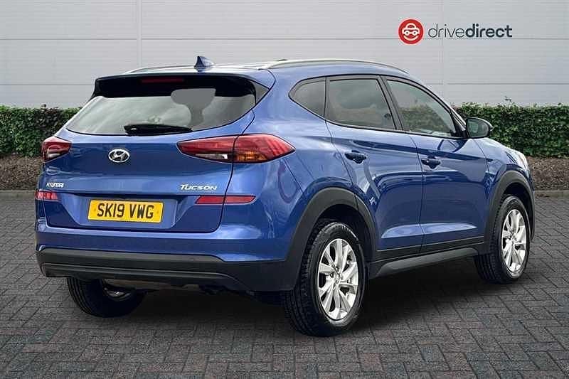 Used Hyundai Tucson SE 132 HP (97 kW) 2019 Blue SUV