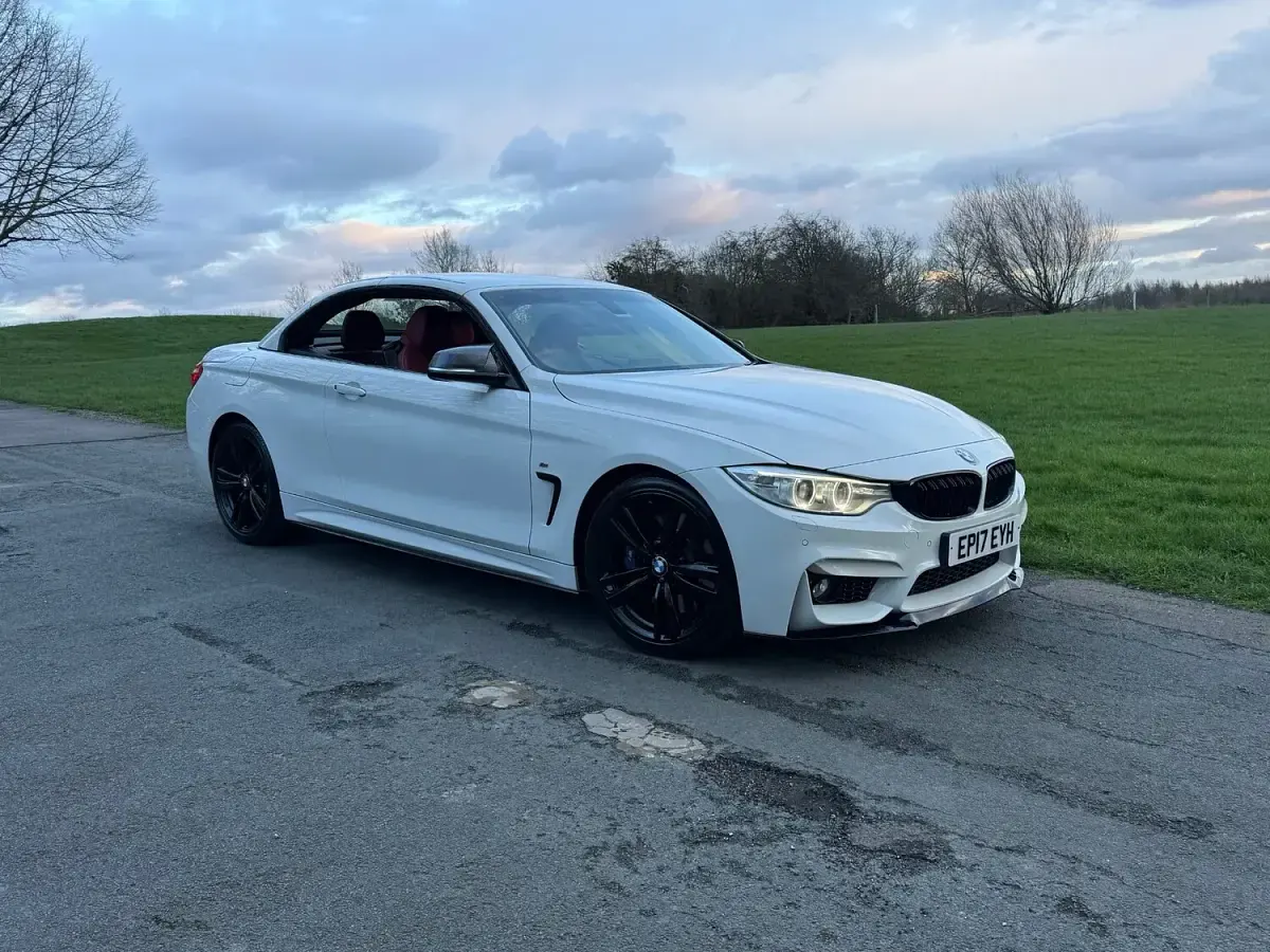Used BMW 430 Cabriolet M Sport 252 HP (185 kW) 2017 White Cabriolet