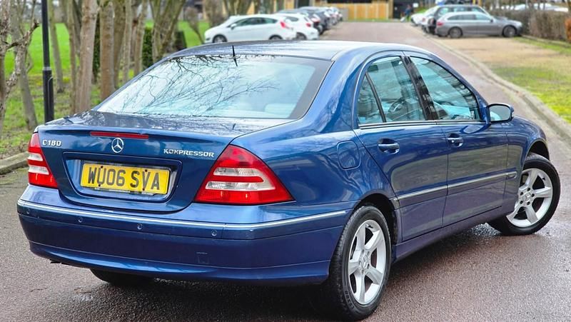 Used Mercedes C180 Avantgarde 2006 Blue Sedan