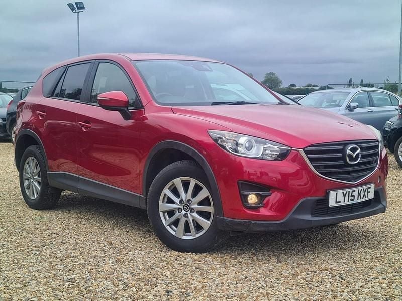 Red Used 2015 Mazda CX-5 SUV | £8,181 (Fair price) - Image 1/4