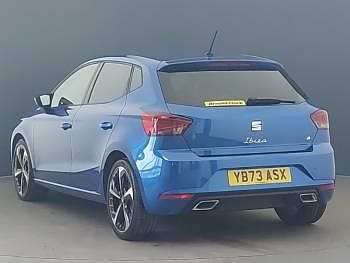Used Seat Ibiza FR Sport 95 HP (69 kW) 2023 Blue Hatchback