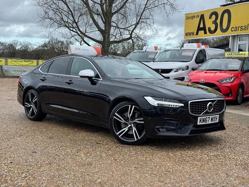 Used Volvo S90 R-Design Pro 2017 Black Sedan
