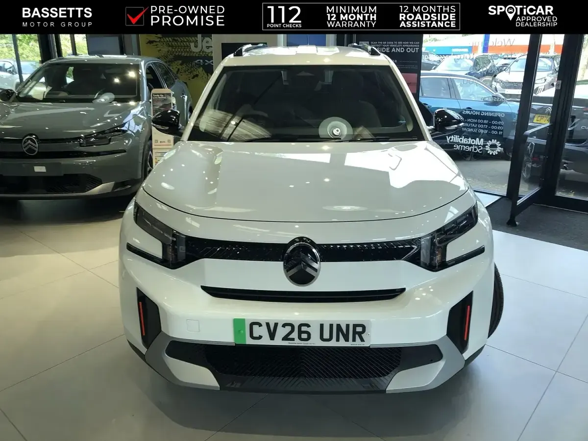 New Citroën e-C3 83 kW (113 HP) 2026 White Hatchback