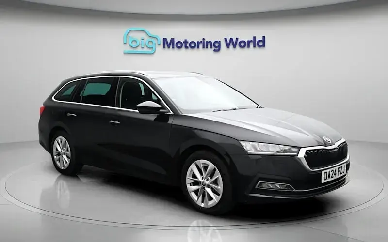 Used Skoda Octavia SE L 150 HP (110 kW) 2024 Black Estate