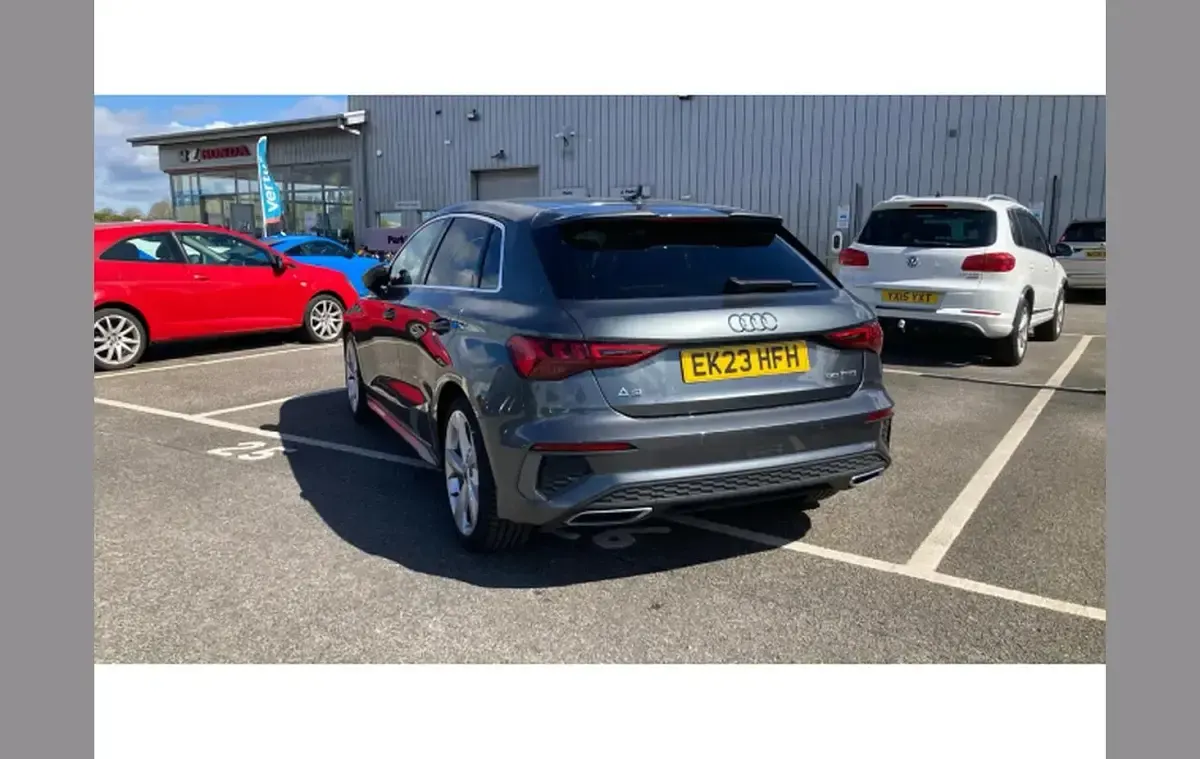 Used Audi A3 S-Line 110 HP (80 kW) 2023 Grey Sedan