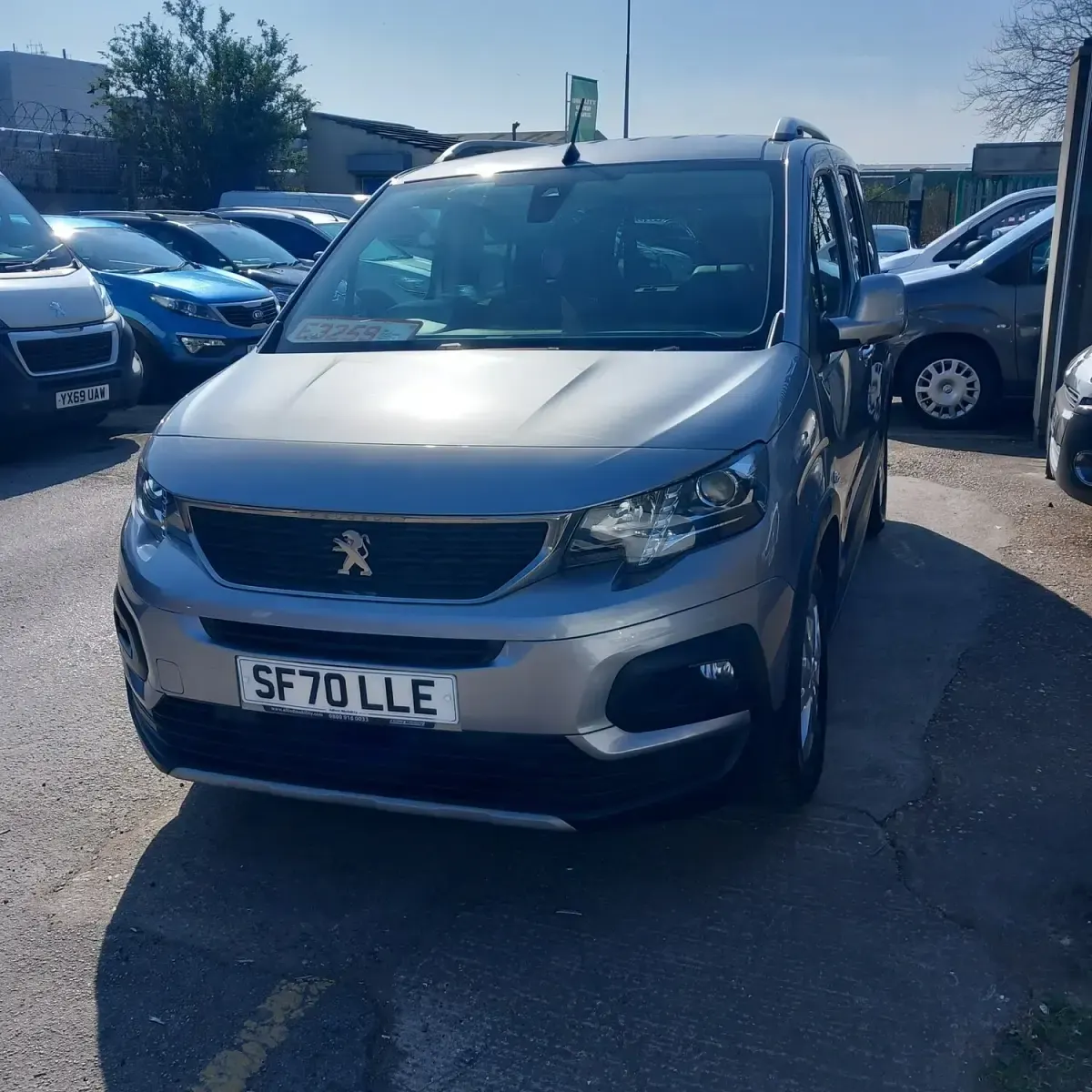 Used Peugeot Rifter Allure 2020 Grey MPV