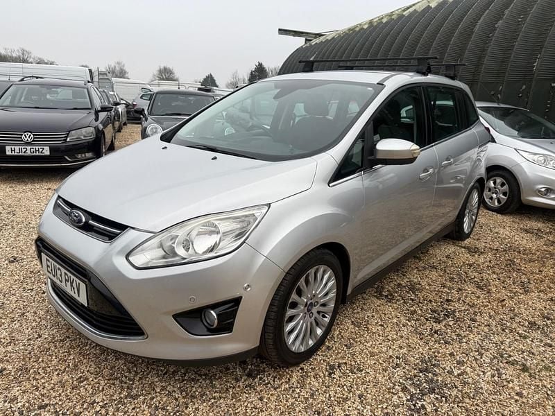 Used Ford Grand C-Max Titanium 115 HP (84 kW) 2013 Silver MPV