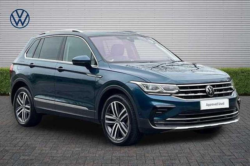 Used VW Tiguan Elegance 190 HP (139 kW) 2021 Blue SUV