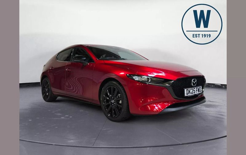 Red New 2025 Mazda 3 Homura-Line Hatchback | £21,795 (Fair price) - Image 1/4