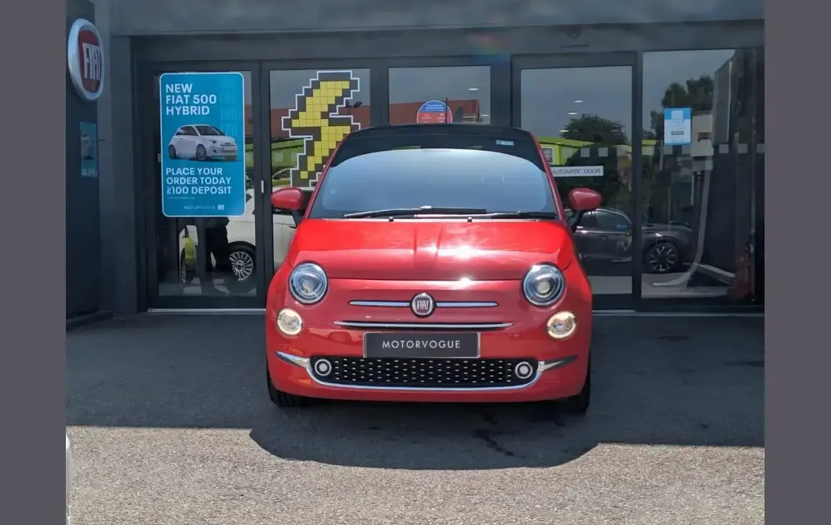 Used Fiat 500 68 HP (50 kW) 2023 Orange Hatchback