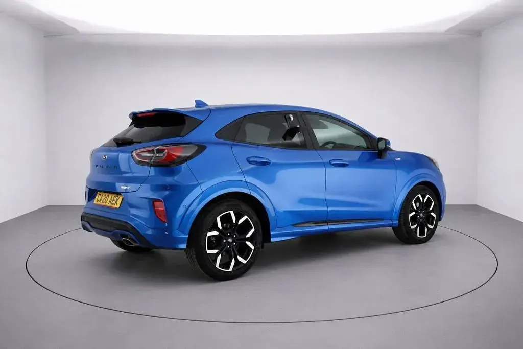 Used Ford Puma ST-Line X 125 HP (91 kW) 2020 Blue SUV