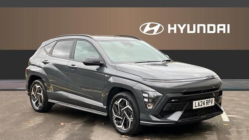 Grey Used 2024 Hyundai Kona N Line SUV | £20,029 (Fair price) - Image 1/3