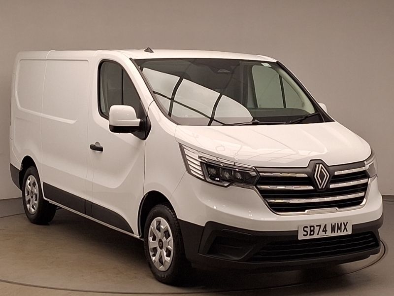 White New 2024 Renault Trafic Van | £21,698 - Image 1/4