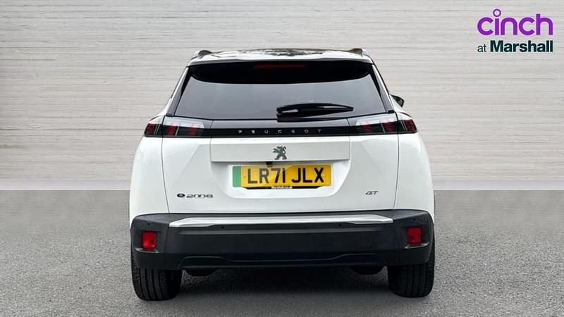 Used Peugeot e-2008 GTi 100 kW (136 HP) 2021 White SUV