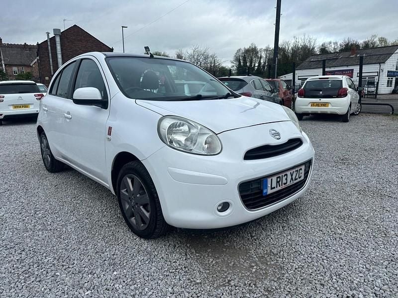 Used Nissan Micra S 98 HP (72 kW) 2013 White Hatchback