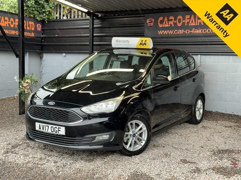 Used Ford C-MAX Zetec 120 HP (88 kW) 2017 Black MPV