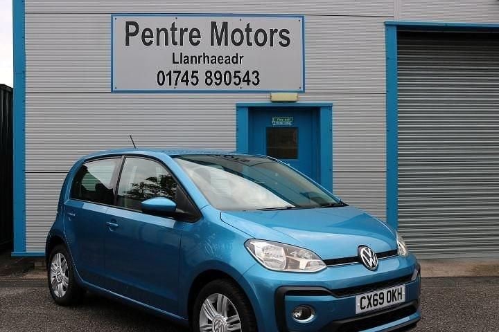 Blue Used 2019 VW up! S Hatchback | £9,995 (Fair price) - Image 1/4