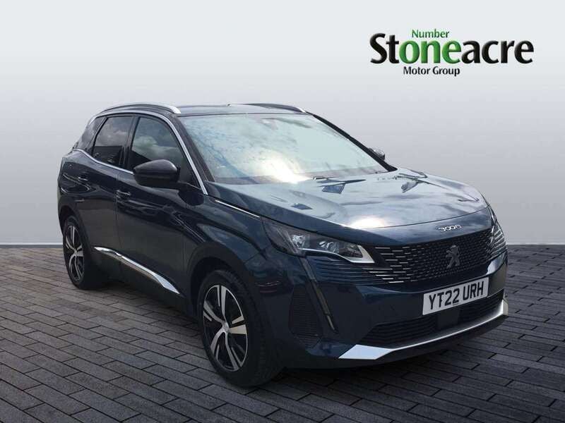 Blue Used 2022 Peugeot 3008 GTi SUV | £15,395 (Fair price) - Image 1/4
