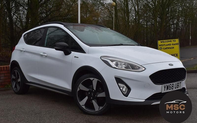Used Ford Fiesta Active 101 HP (74 kW) 2019 White Hatchback