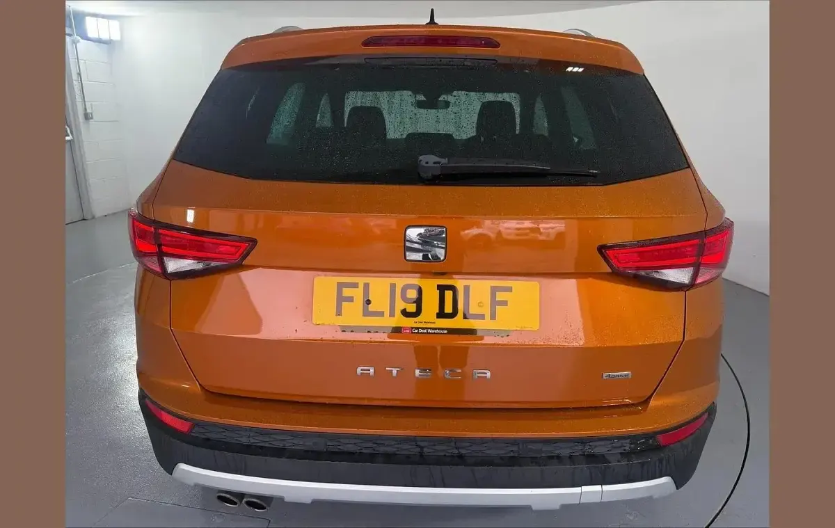 Used Seat Ateca 4Drive 190 HP (139 kW) 2019 Orange SUV