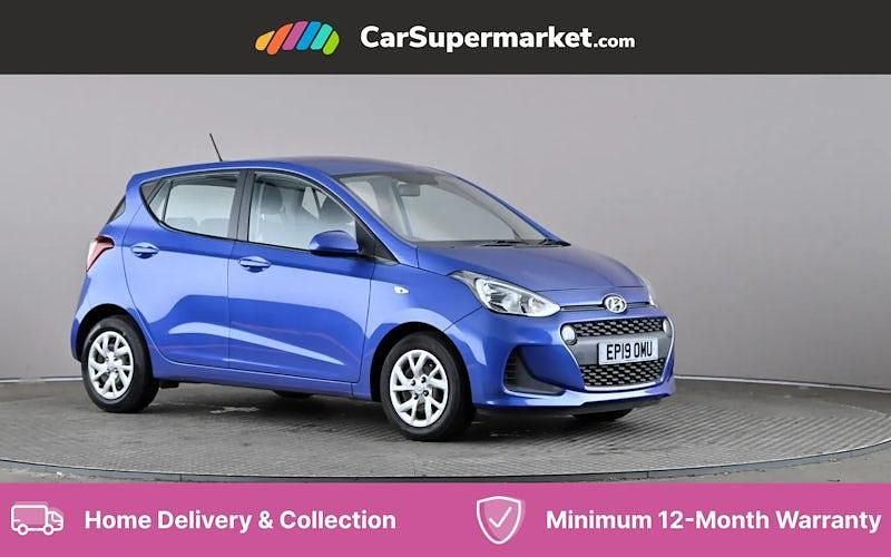 Blue Used 2019 Hyundai i10 SE Hatchback | £8,197 (Fair price) - Image 1/4