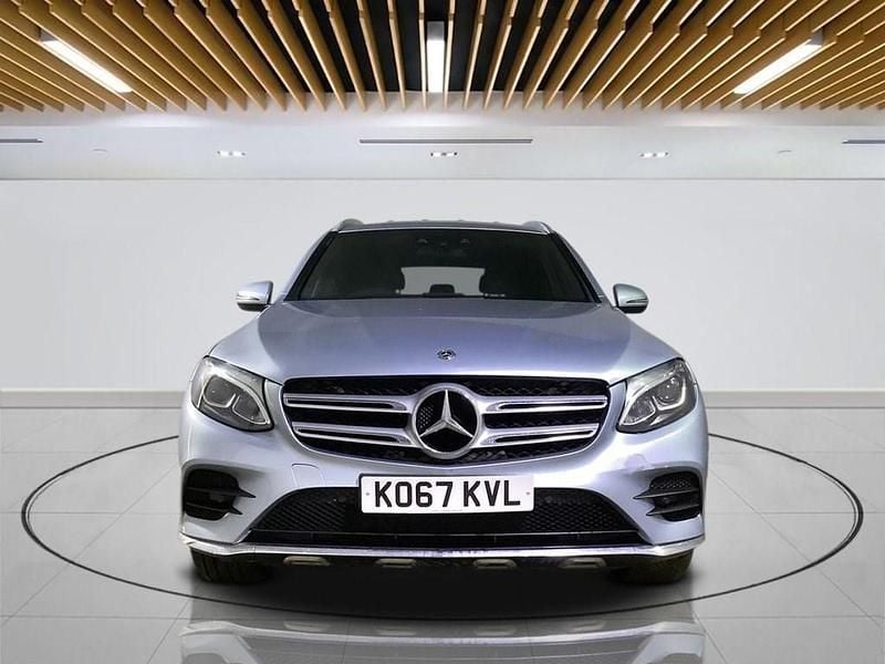 Used Mercedes GLC220 AMG line 170 HP (125 kW) 2018 Silver SUV