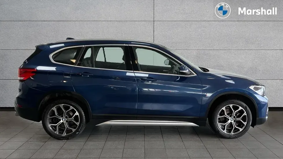 Used BMW X1 M Sport 190 HP (139 kW) 2020 Phytonic blue metallic paint SUV