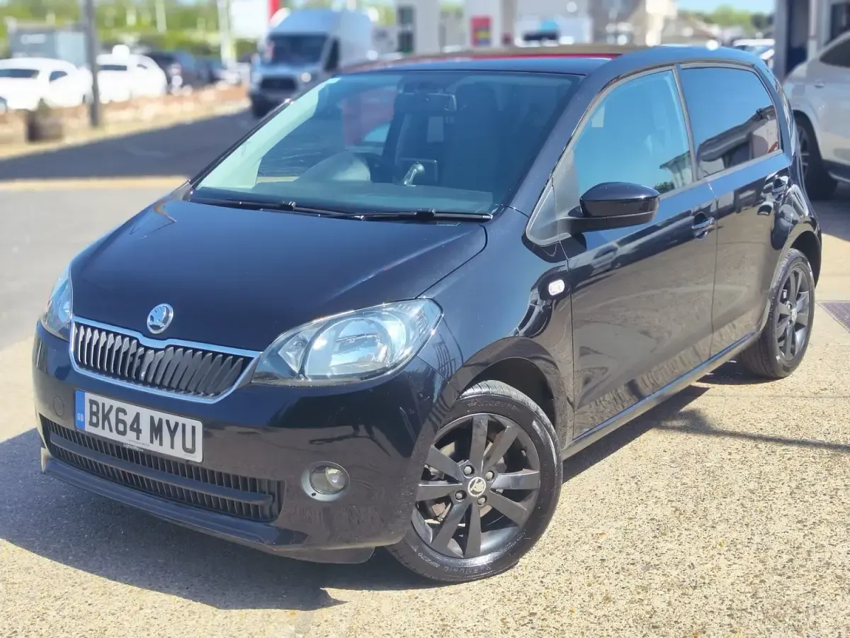 Used Skoda Citigo 75 HP (55 kW) 2014 Black Hatchback