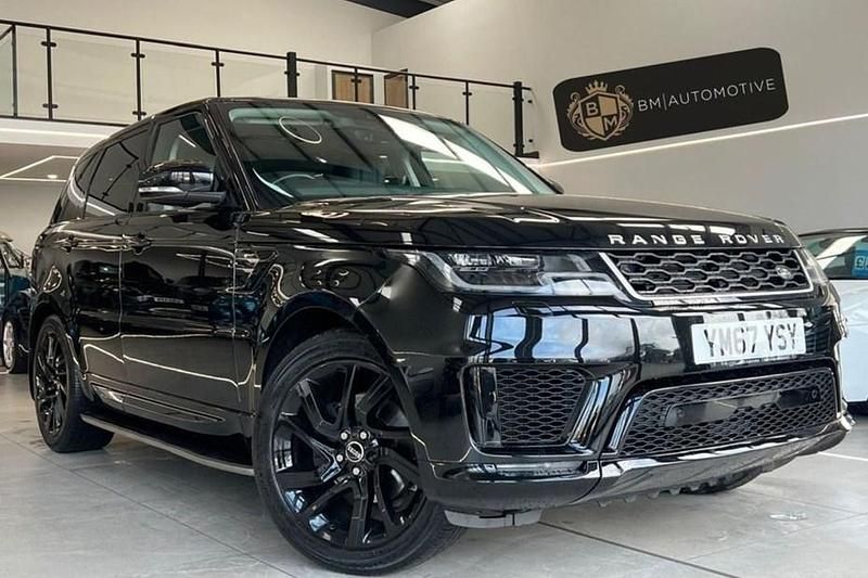 Black Used 2018 Land Rover Range Rover Sport HSE SUV | £20,995 (Good price) - Image 1/1