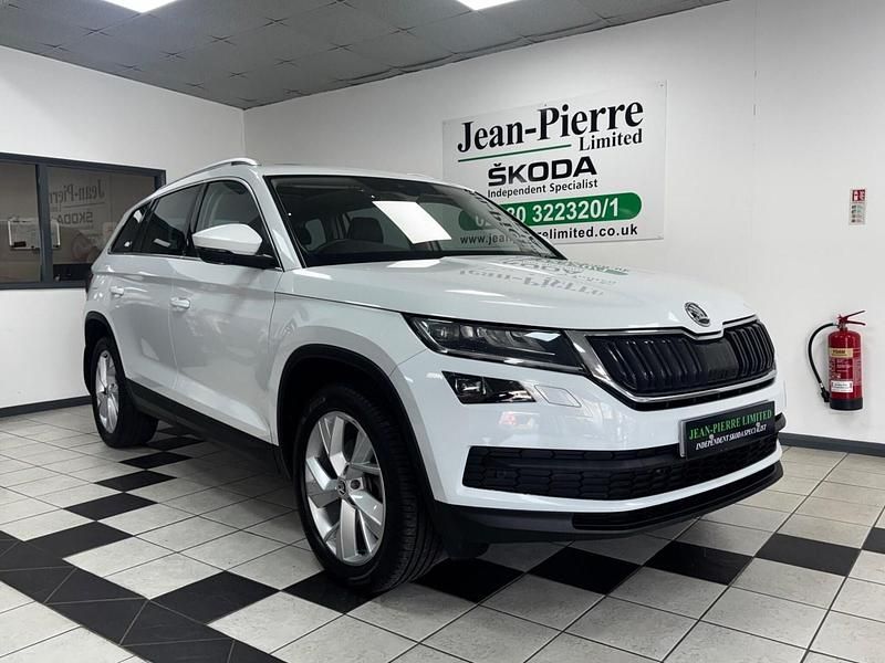 White Used 2018 Skoda Kodiaq SUV | £18,590 (Fair price) - Image 1/4