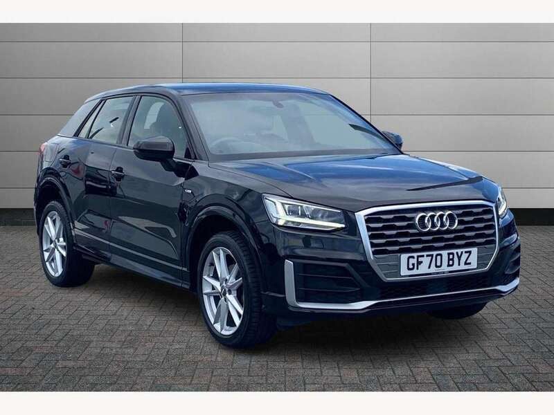 Black Used 2020 Audi Q2 S-Line SUV | £18,050 (Fair price) - Image 1/4