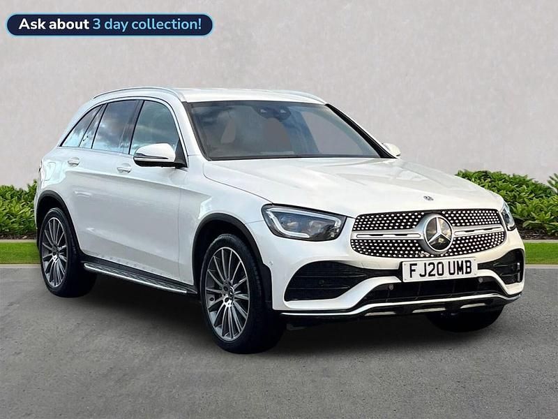 Used Mercedes GLC300 AMG Line Premium 2020 White Estate