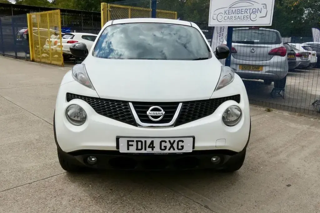 Used Nissan Juke N-TEC 110 HP (80 kW) 2014 White SUV