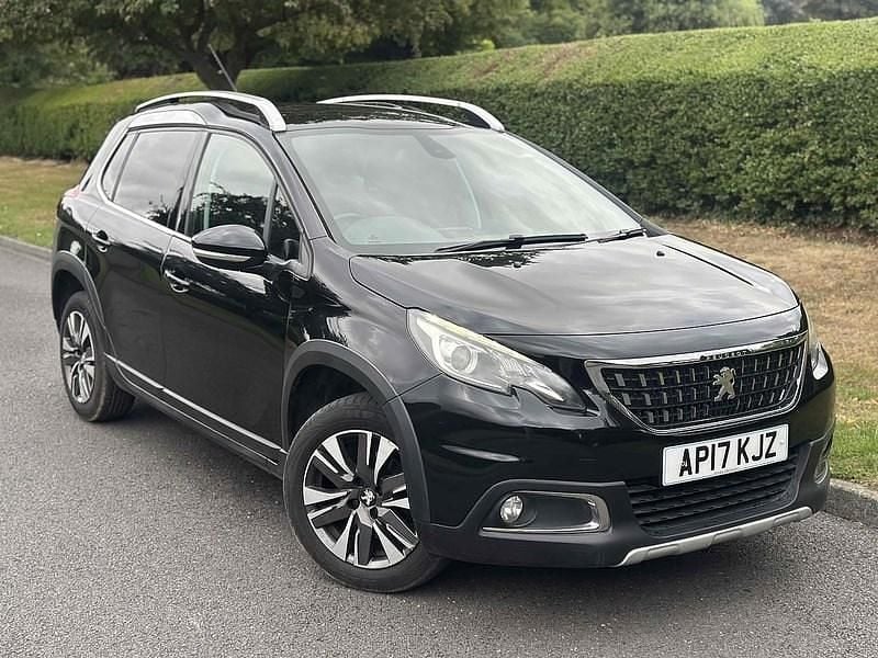 Black Used 2017 Peugeot 2008 Allure SUV | £6,490 (Fair price) - Image 1/4