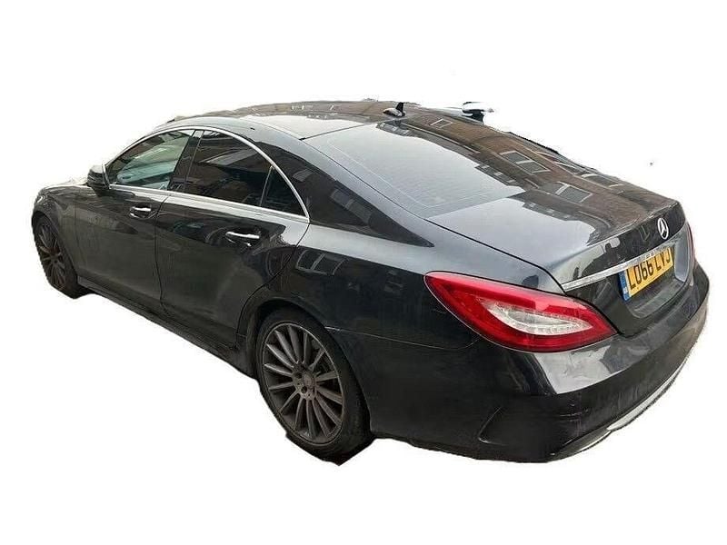 Used Mercedes CLS220 AMG line 177 HP (130 kW) 2016 Black Coupe