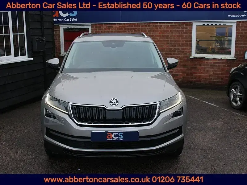 Used Skoda Kodiaq 150 HP (110 kW) 2017 Beige SUV