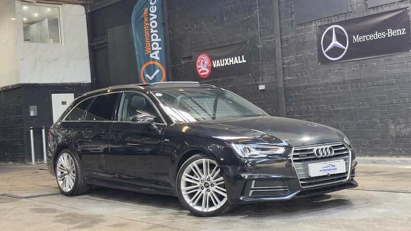 Used Audi A4 S-Line 190 HP (139 kW) 2017 Black Estate