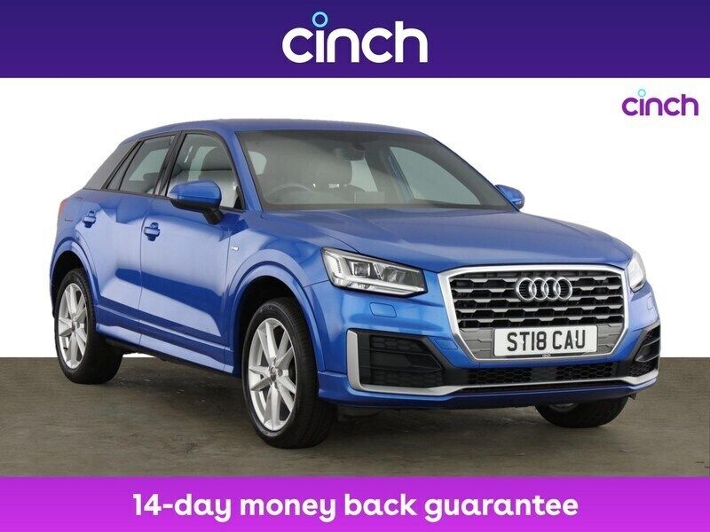 Blue Used 2018 Audi Q2 S-Line SUV | £15,049 (Fair price) - Image 1/3