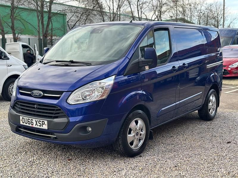 Used Ford Transit Custom Limited 170 HP (125 kW) 2016 Blue Van