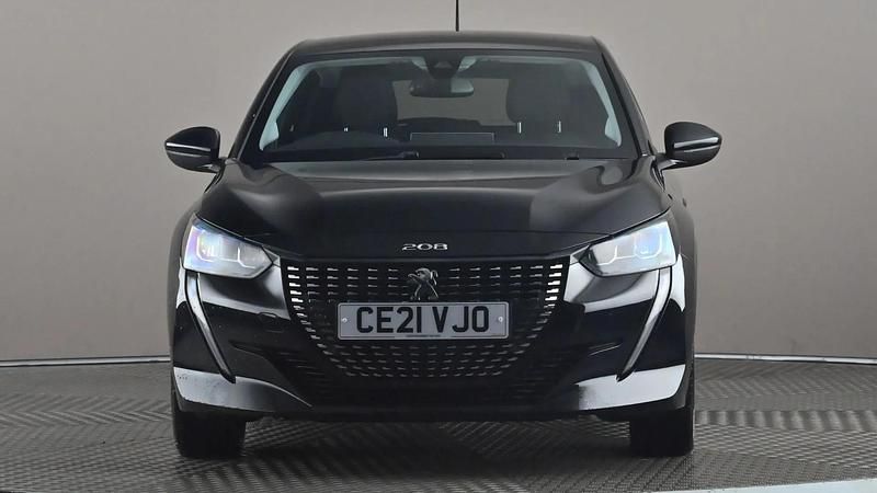 Used Peugeot 208 Allure Premium 100 HP (73 kW) 2021 Black Hatchback