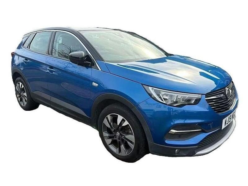 Used Vauxhall Grandland X Sport 130 HP (95 kW) 2019 Blue SUV