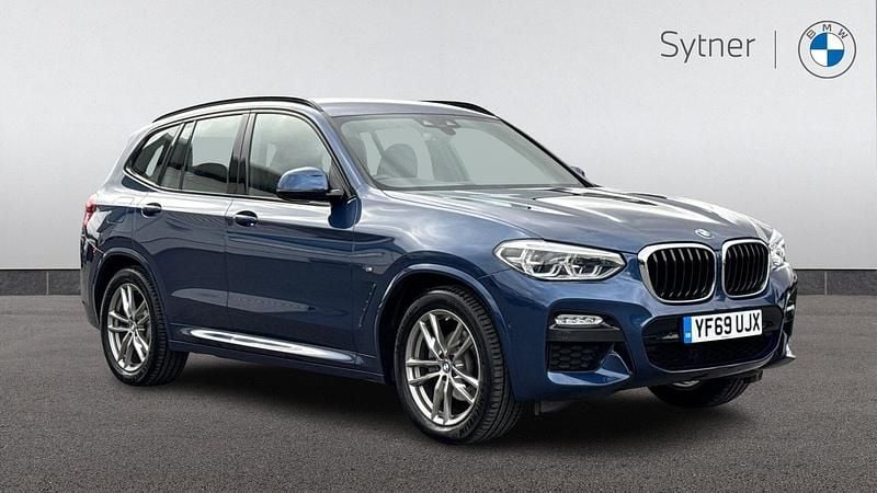 Blue Used 2019 BMW X3 M Sport SUV | £24,000 (Fair price) - Image 1/4