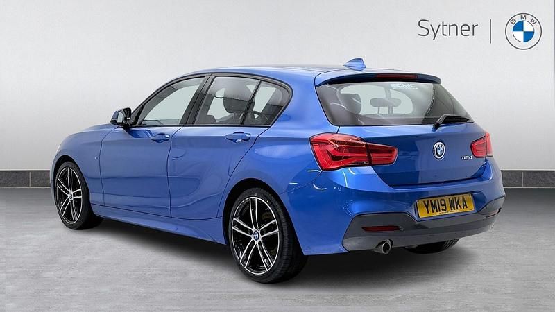 Used BMW 116 M Sport 114 HP (83 kW) 2019 Blue Hatchback