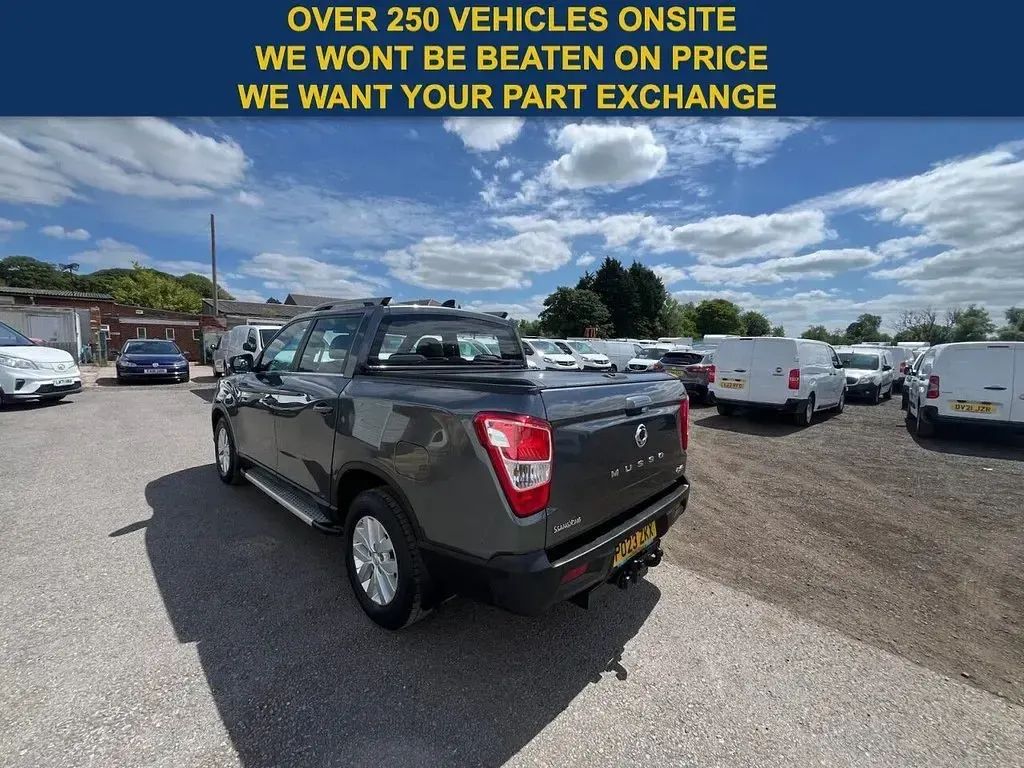 Used SsangYong Musso 187 HP (137 kW) 2023 Grey Pickup