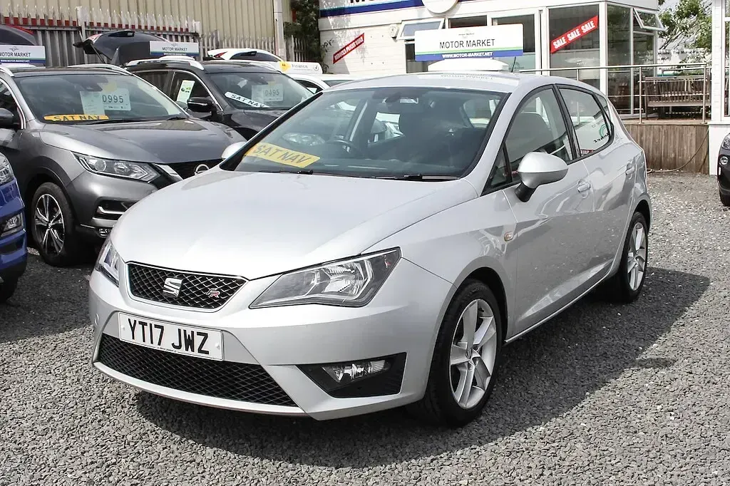 Used Seat Ibiza FR 90 HP (66 kW) 2017 Silver Hatchback