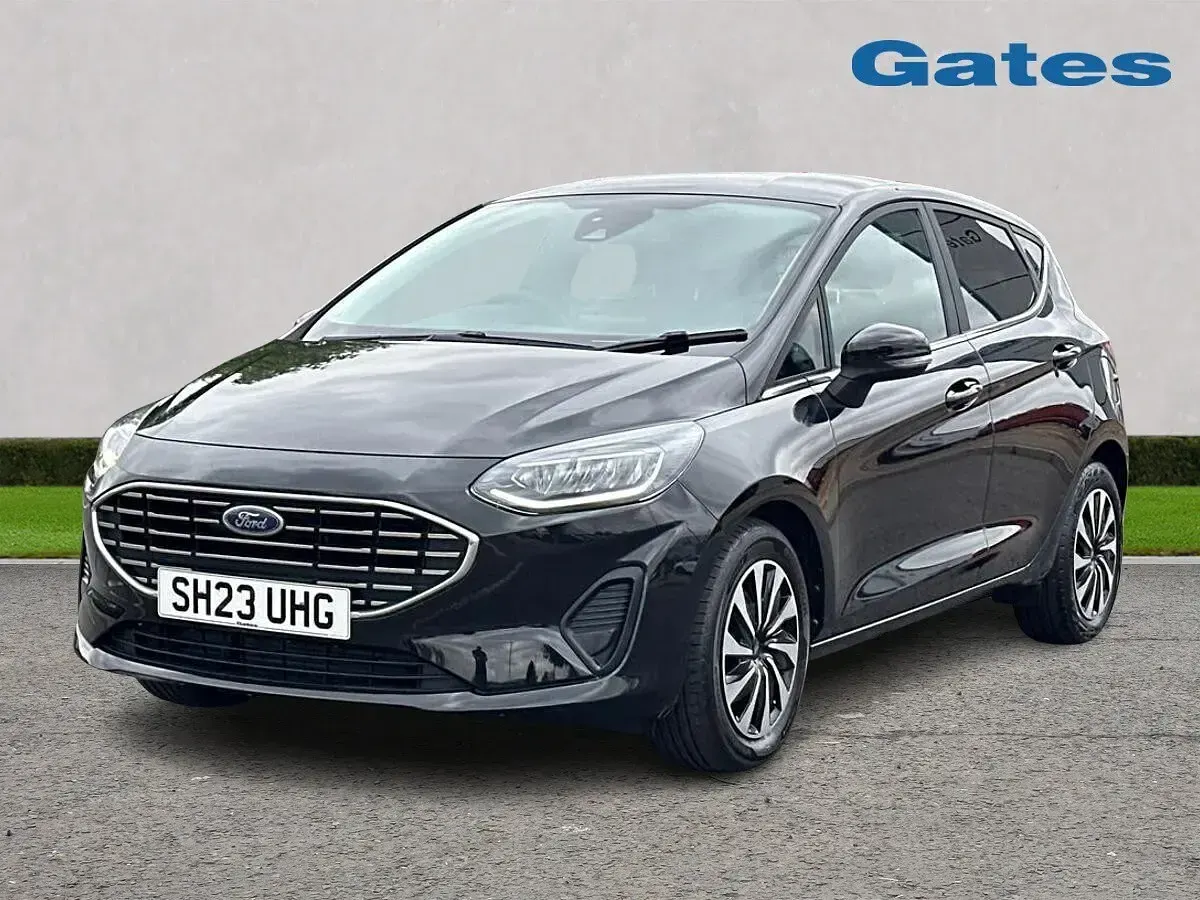 Used Ford Fiesta Titanium 125 HP (91 kW) 2023 Black Hatchback