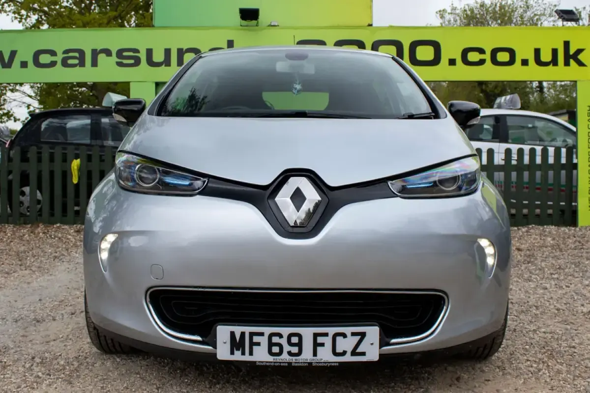 Begagnad Renault Zoe Dynamique 64 kW (88 HK) 2019 Grå Halvkombi