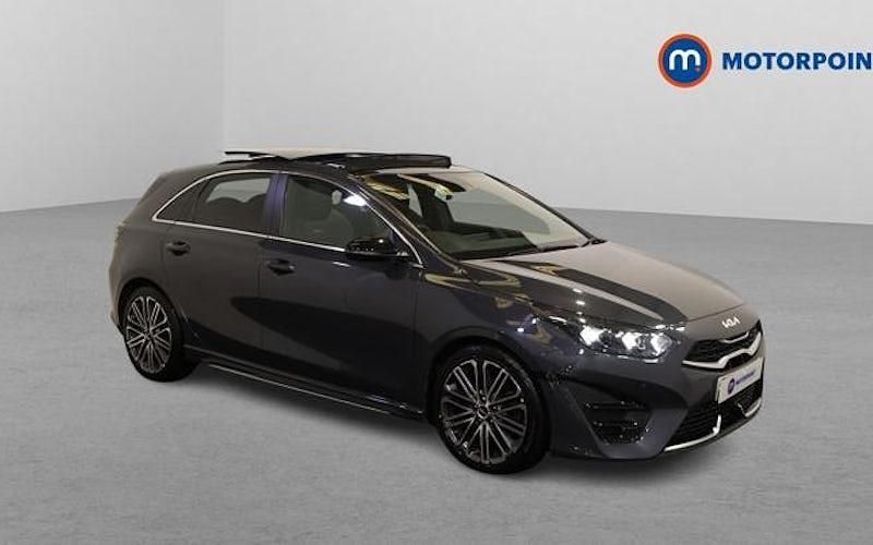 Used Kia Ceed GT-Line S 160 HP (117 kW) 2023 Brown Hatchback