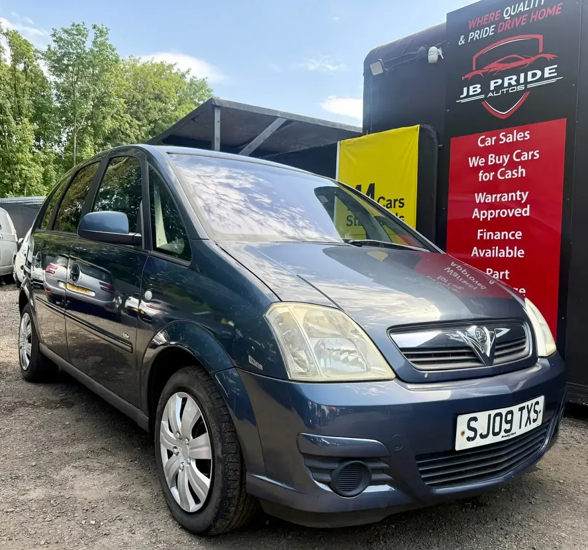 Used Vauxhall Meriva Active 2009 Blue MPV